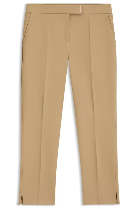 Slim-fit trousers in stretch jersey Slim-fit trousers in stretch jersey