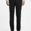 Slim-fit trousers in wool-blend poplin Slim-fit trousers in wool-blend poplin