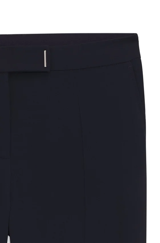 Slim-fit trousers with hem slits Slim-fit trousers with hem slits