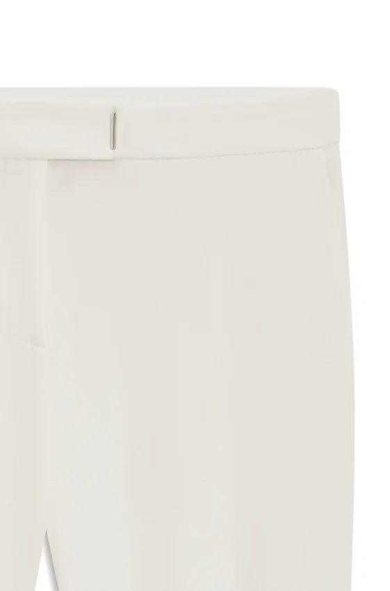 Slim-fit trousers with hem slits Slim-fit trousers with hem slits