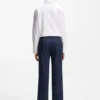Slim-fit trousers with pinstripe Slim-fit trousers with pinstripe