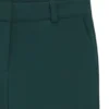 Slim-fit trousers with slit hems Slim-fit trousers with slit hems