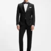 Slim-fit tuxedo jacket in virgin-wool serge Slim-fit tuxedo jacket in virgin-wool serge