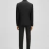 Slim-fit tuxedo jacket in virgin-wool serge Slim-fit tuxedo jacket in virgin-wool serge