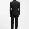 Slim-fit tuxedo jacket in virgin-wool serge Slim-fit tuxedo jacket in virgin-wool serge