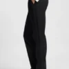 Slim-fit tuxedo pants in virgin wool serge