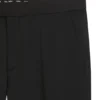 Slim-fit tuxedo pants in virgin wool serge
