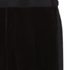 Slim-fit tuxedo trousers in cotton velvet