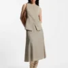 Slim-fit waistcoat in virgin wool
