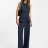 Slim-fit waistcoat in virgin wool