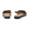 Slingback ballerina pumps in leather