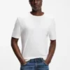 Slub-interlock T-shirt in a slim fit