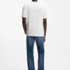 Slub-interlock T-shirt in a slim fit