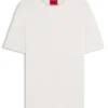 Slub-interlock T-shirt in a slim fit