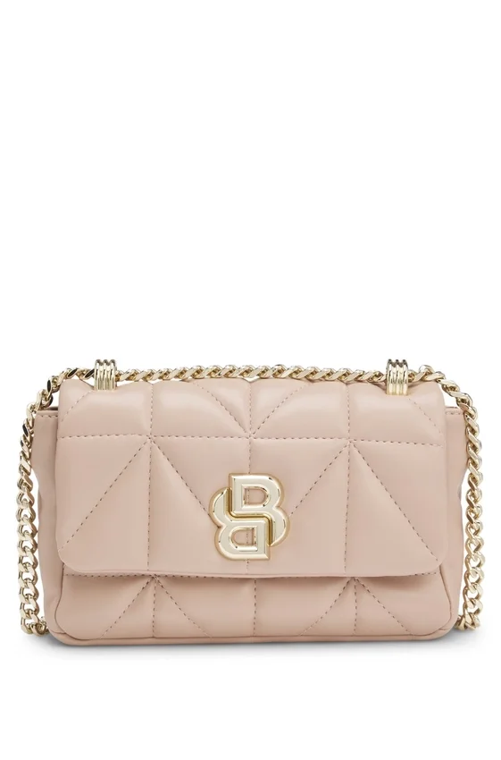 Small quilted shoulder bag with Double B monogram Small quilted shoulder bag with Double B monogram