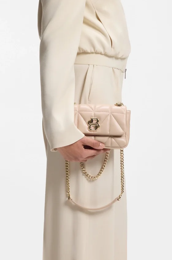 Small quilted shoulder bag with Double B monogram Small quilted shoulder bag with Double B monogram