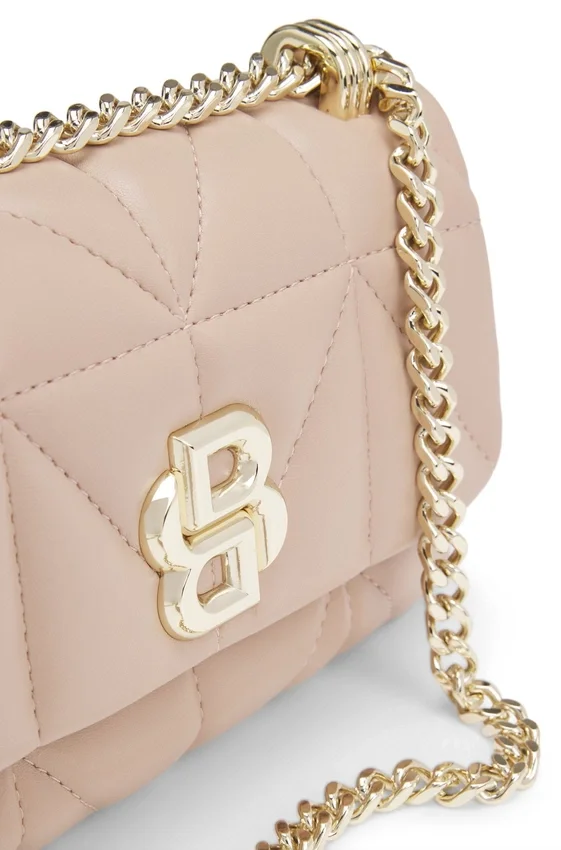 Small quilted shoulder bag with Double B monogram Small quilted shoulder bag with Double B monogram
