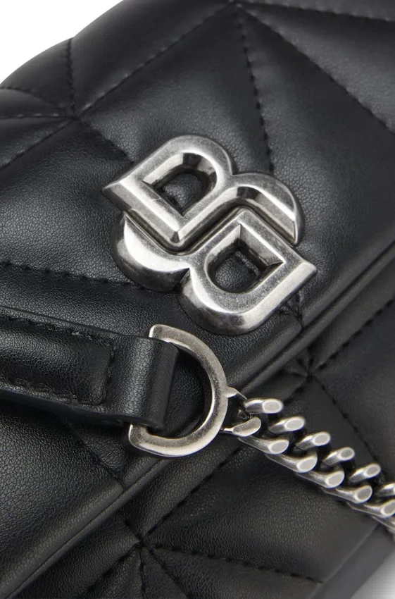 Small quilted shoulder bag with Double B monogram Small quilted shoulder bag with Double B monogram
