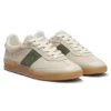 Sneakers in leather and suede
