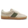 Sneakers in leather and suede
