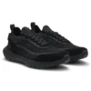 Sock sneakers with suede trims