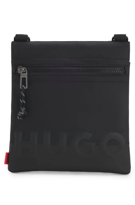 Split-logo envelope bag in twill Split-logo envelope bag in twill