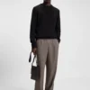 Split-logo envelope bag in twill Split-logo envelope bag in twill