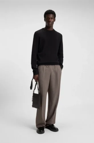 Split-logo envelope bag in twill Split-logo envelope bag in twill