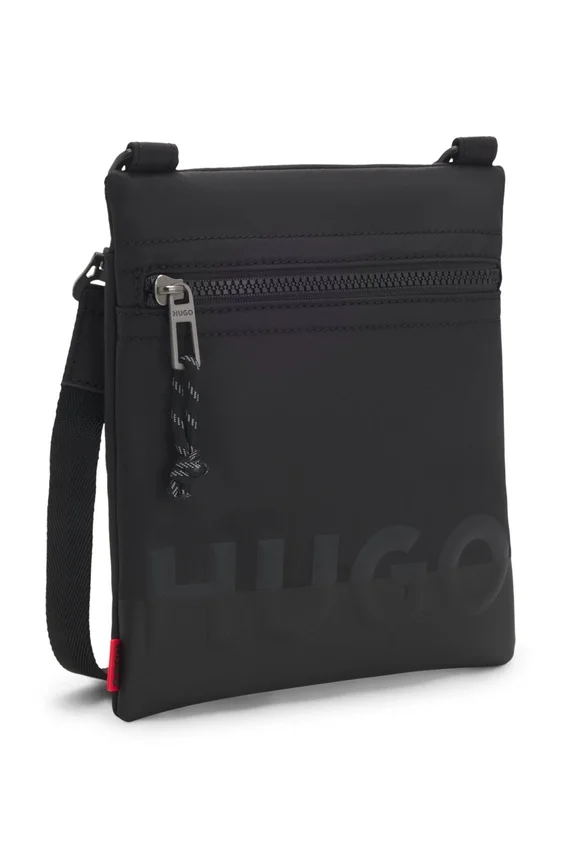Split-logo envelope bag in twill Split-logo envelope bag in twill