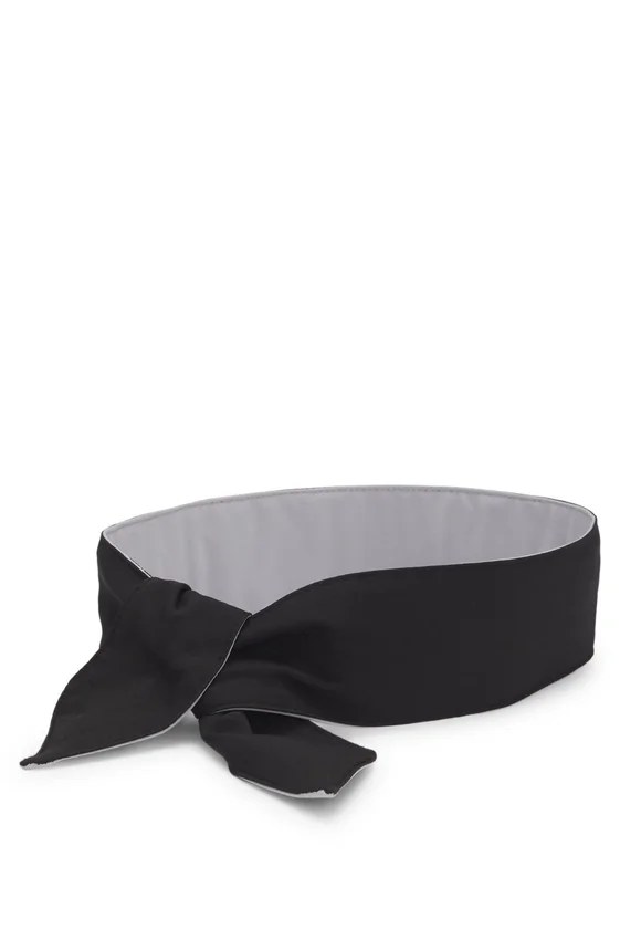 Sports headband in stretch twill with printed logo Sports headband in stretch twill with printed logo