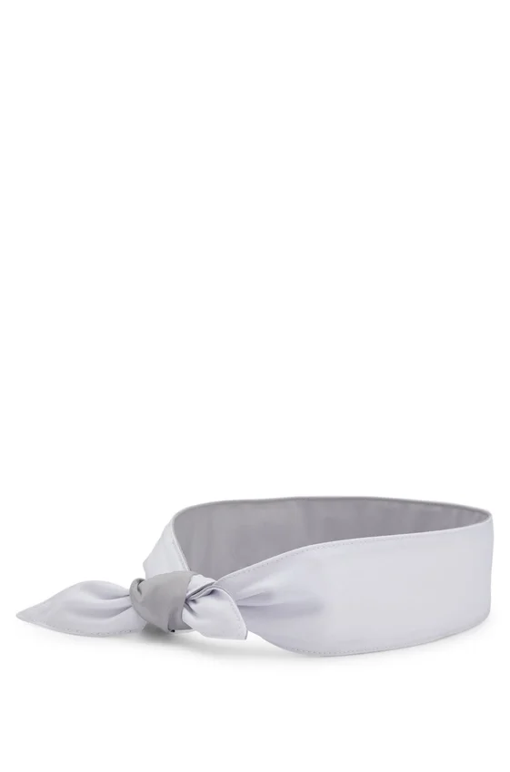 Sports headband in stretch twill with printed logo Sports headband in stretch twill with printed logo