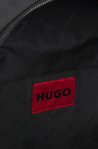Stacked-logo backpack in twill