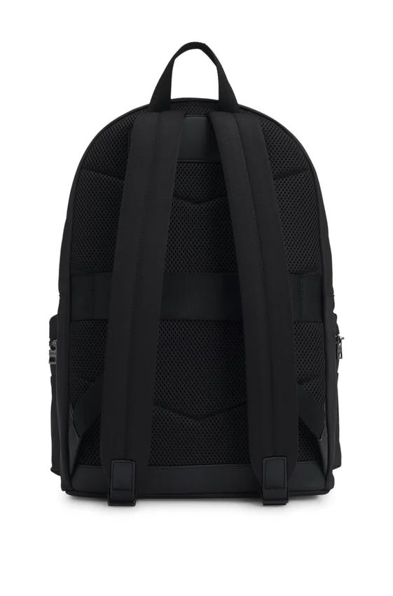 Stacked-logo backpack in twill Stacked-logo backpack in twill