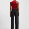 Stacked-logo bodysuit in stretch jersey