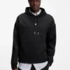 Stacked-logo hoodie in a relaxed fit