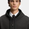 Stacked-logo hoodie in a relaxed fit