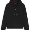 Stacked-logo hoodie in a relaxed fit
