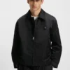 Stacked-logo jacket with water-repellent finish