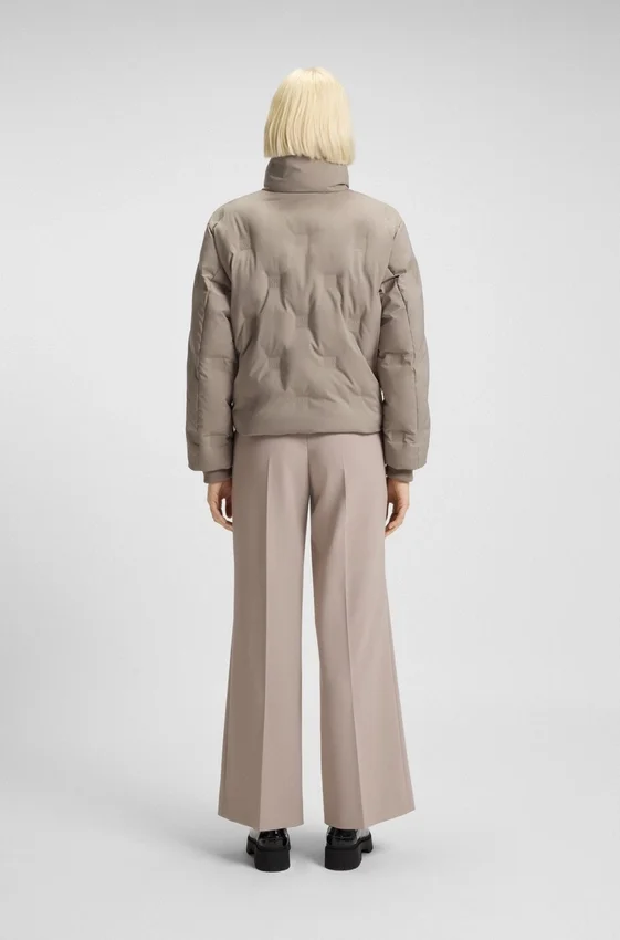 Stacked-logo jacket with water-repellent finish Stacked-logo jacket with water-repellent finish