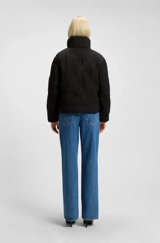 Stacked-logo jacket with water-repellent finish Stacked-logo jacket with water-repellent finish