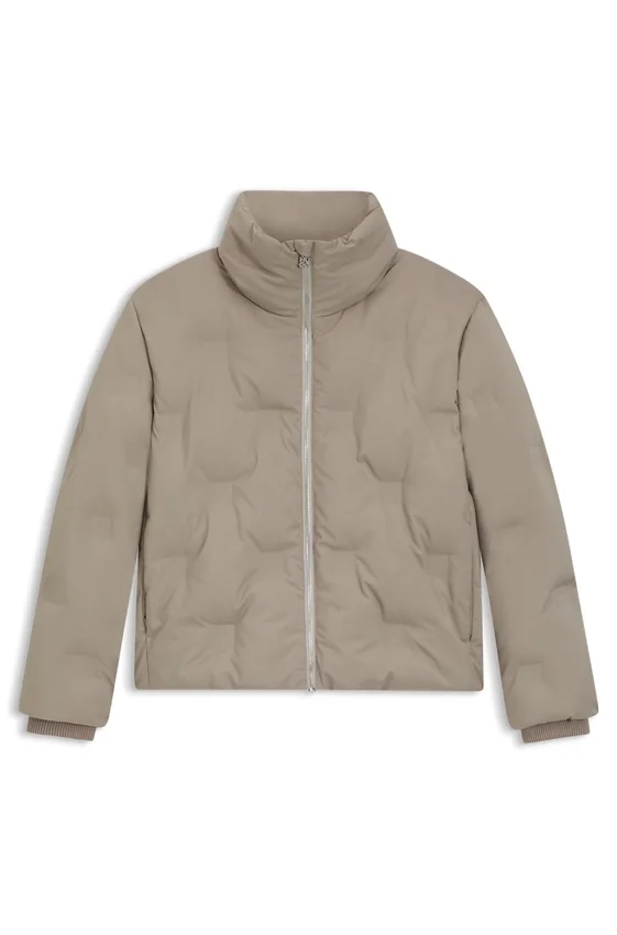 Stacked-logo jacket with water-repellent finish Stacked-logo jacket with water-repellent finish