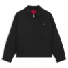 Stacked-logo jacket with water-repellent finish
