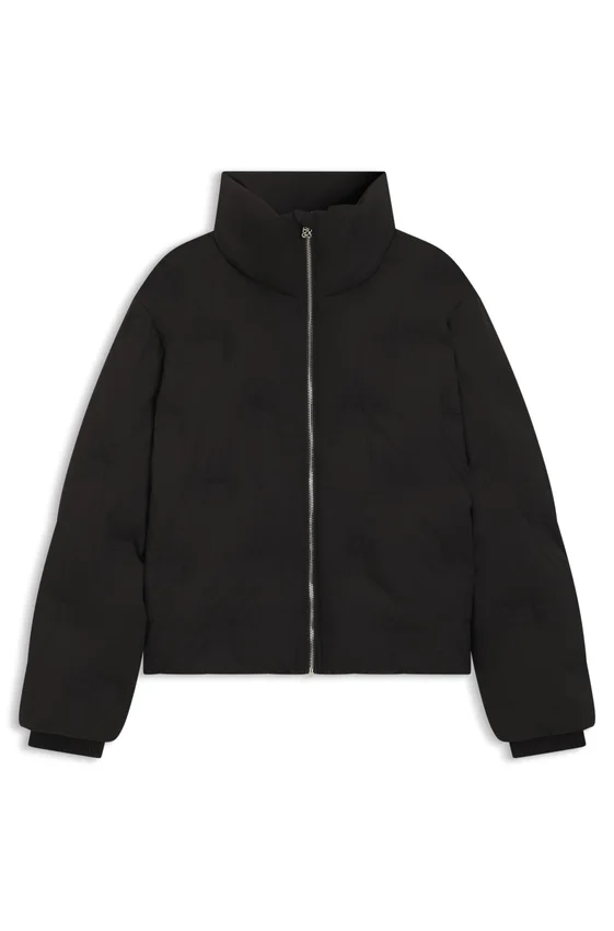 Stacked-logo jacket with water-repellent finish Stacked-logo jacket with water-repellent finish