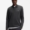 Stacked-logo polo shirt in a cotton blend