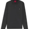 Stacked-logo polo shirt in a cotton blend
