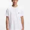 Stacked-logo pyjama T-shirt in stretch cotton
