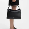 Stacked-logo shoulder bag in faux leather Stacked-logo shoulder bag in faux leather