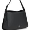 Stacked-logo shoulder bag in faux leather Stacked-logo shoulder bag in faux leather