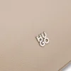 Stacked-logo shoulder bag in faux leather Stacked-logo shoulder bag in faux leather
