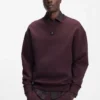 Stacked-logo sweatshirt in a cotton blend